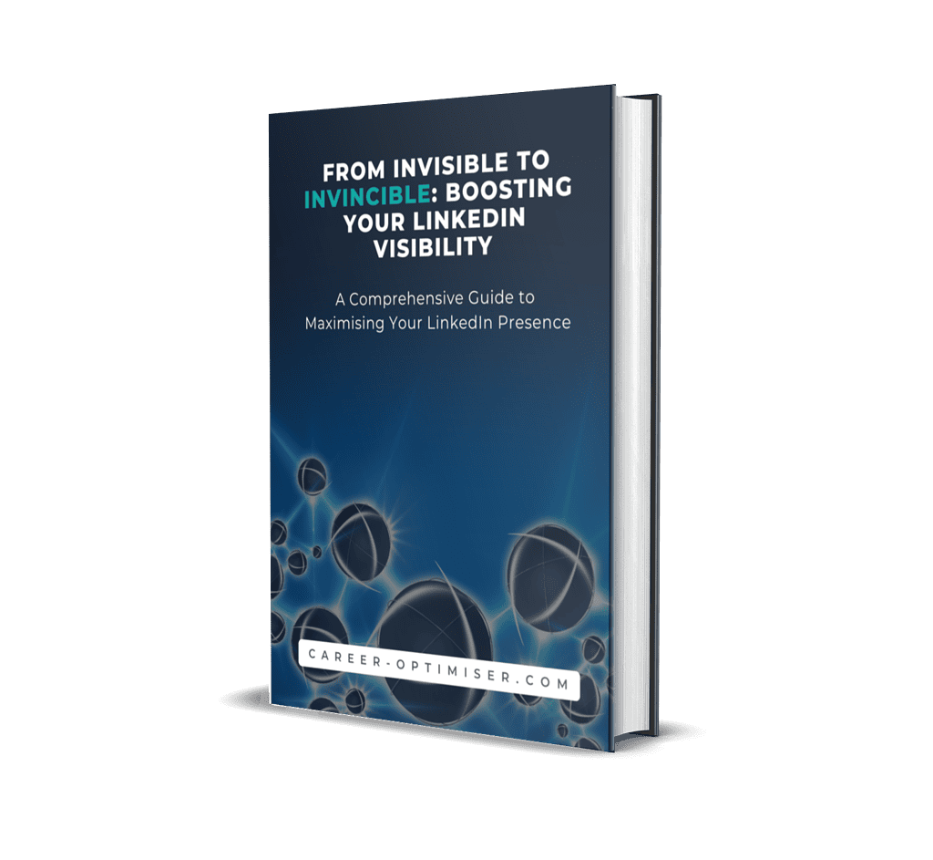 From Invisible to Invincible Boosting Your LinkedIn Visibility - 3D eBook cover