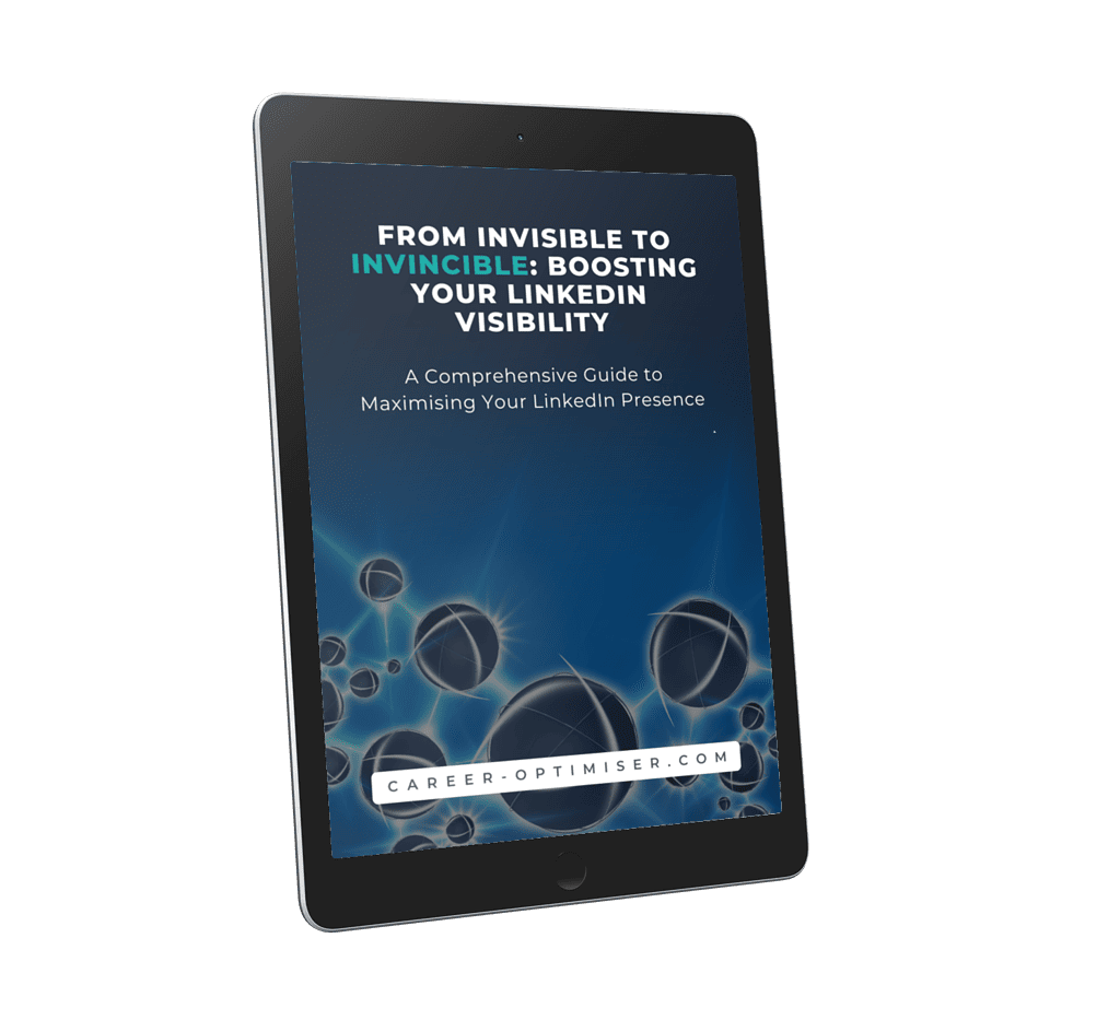 From Invisible to Invincible Boosting Your LinkedIn Visibility - 3D digital eBook cover