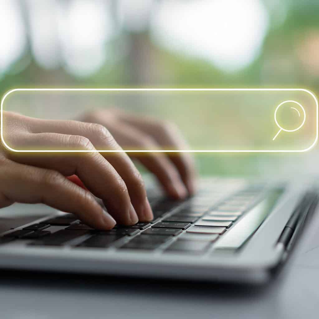 Searching online for the price of a CV